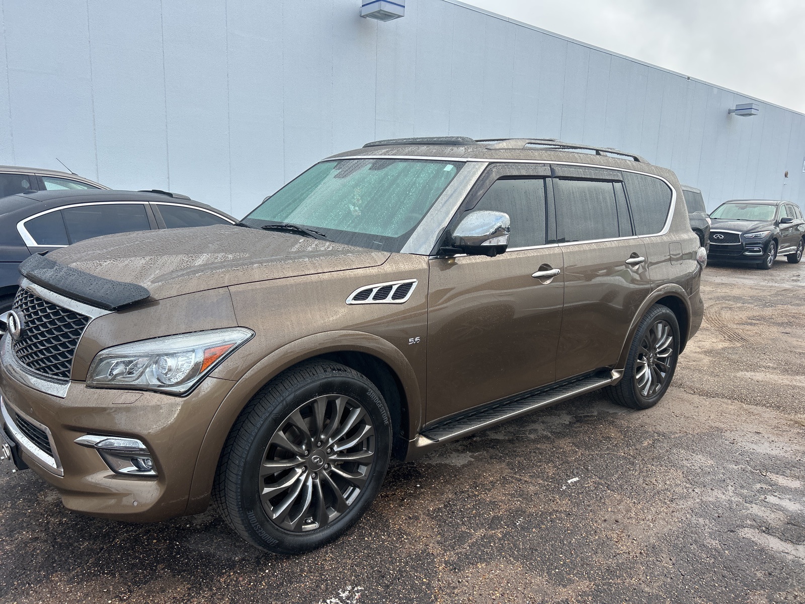 Used 2016 INFINITI QX80 Limited with VIN JN8AZ2NE3G9127197 for sale in Jackson, MS
