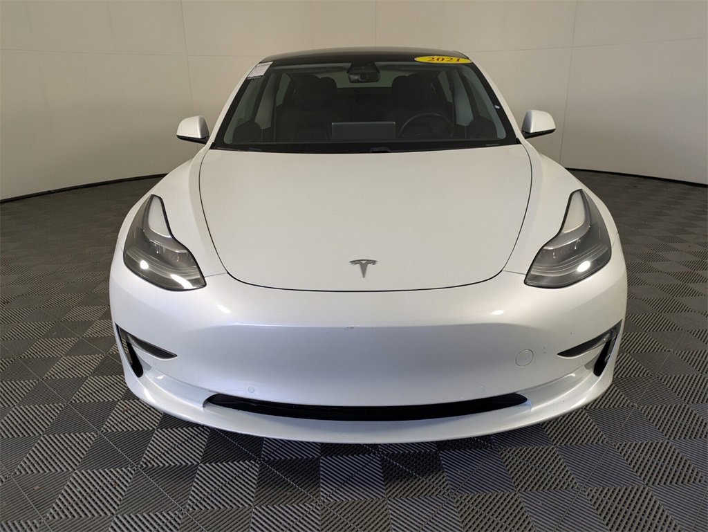Used 2021 Tesla Model 3 Base with VIN 5YJ3E1EB3MF974755 for sale in West Palm Beach, FL