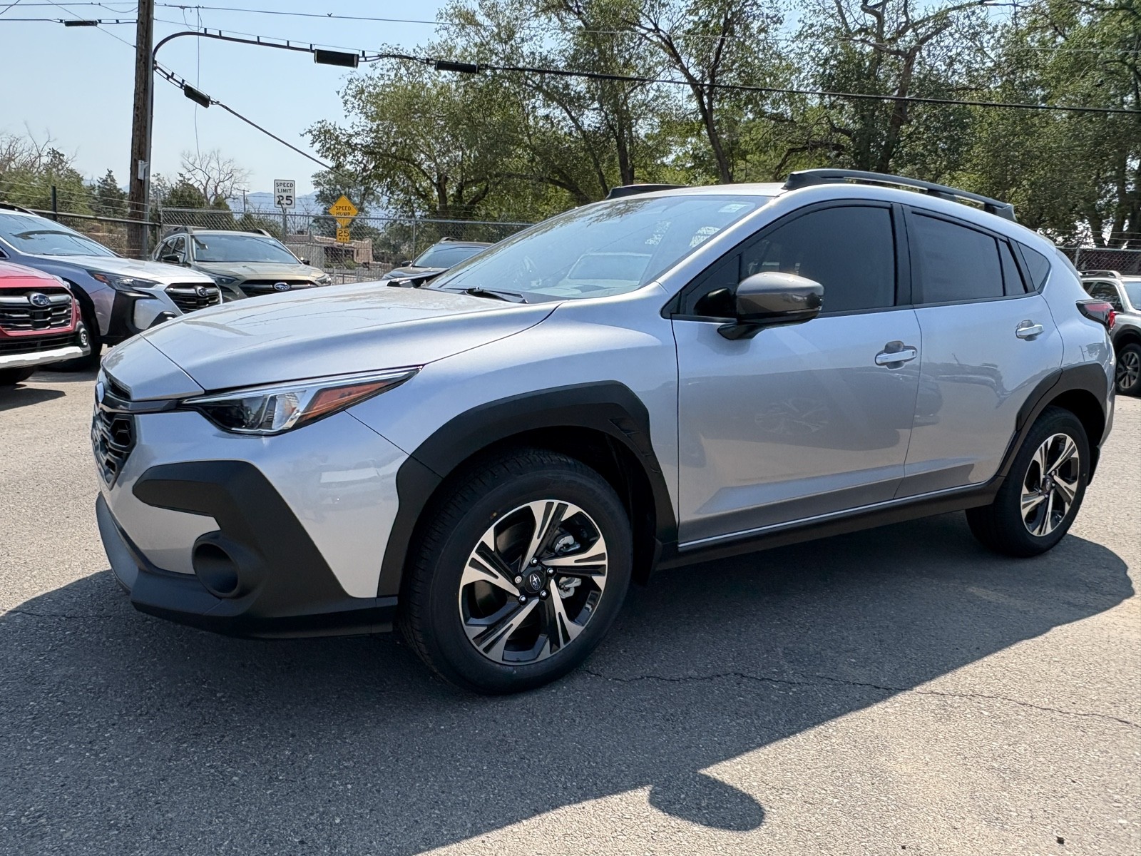 New 2025 Ice Silver Metallic Subaru Premium image 9