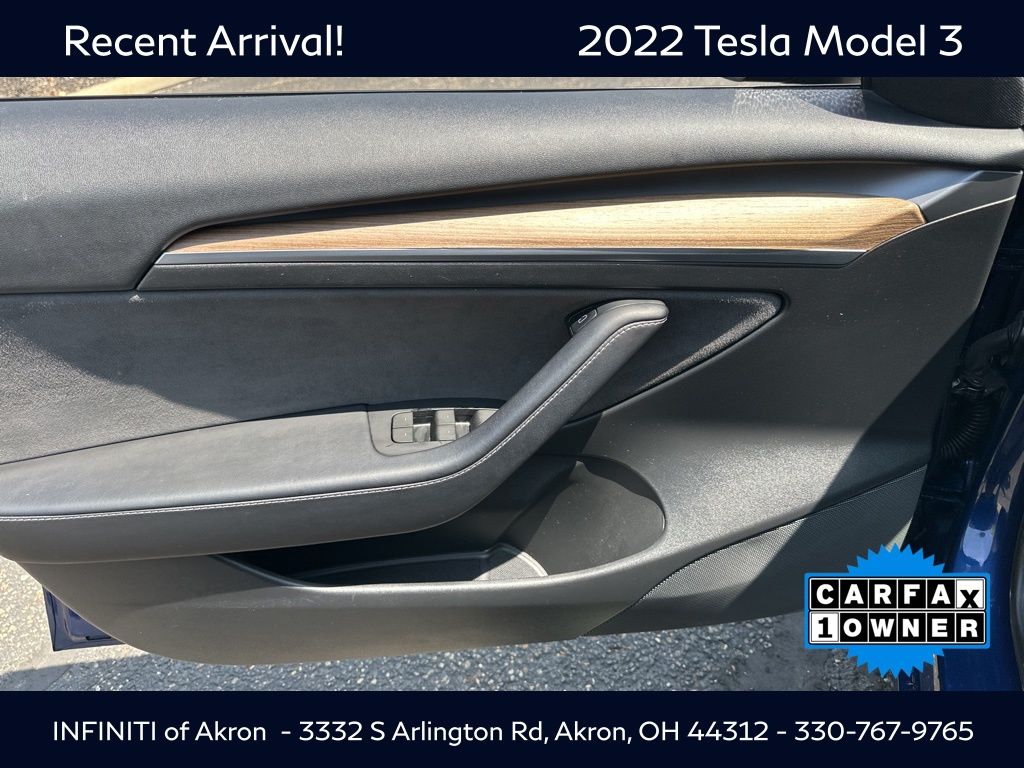 Used 2022 Tesla Model 3 Long Range with VIN 5YJ3E1EB4NF272378 for sale in Akron, OH