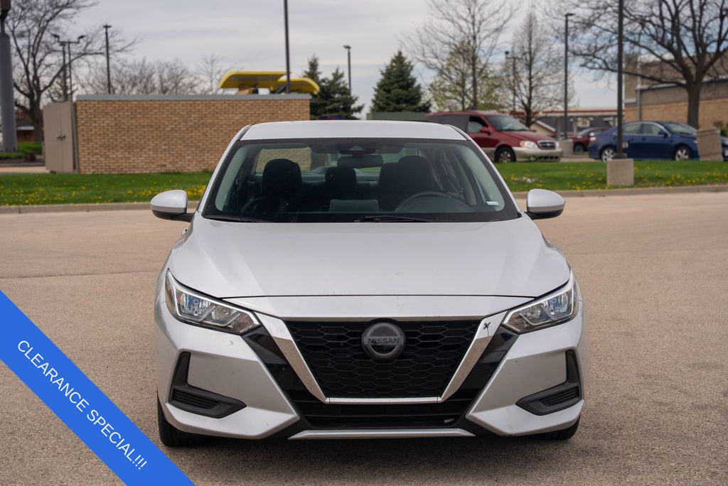 Used 2022 Nissan Sentra SV with VIN 3N1AB8CV4NY243184 for sale in Mount Pleasant, WI