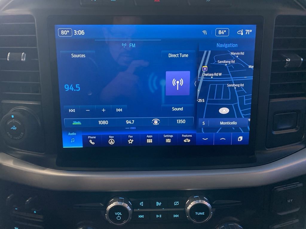 Used 2023 Ford F-150 XLT with VIN 1FTFW1E54PKF23944 for sale in Monticello, Minnesota