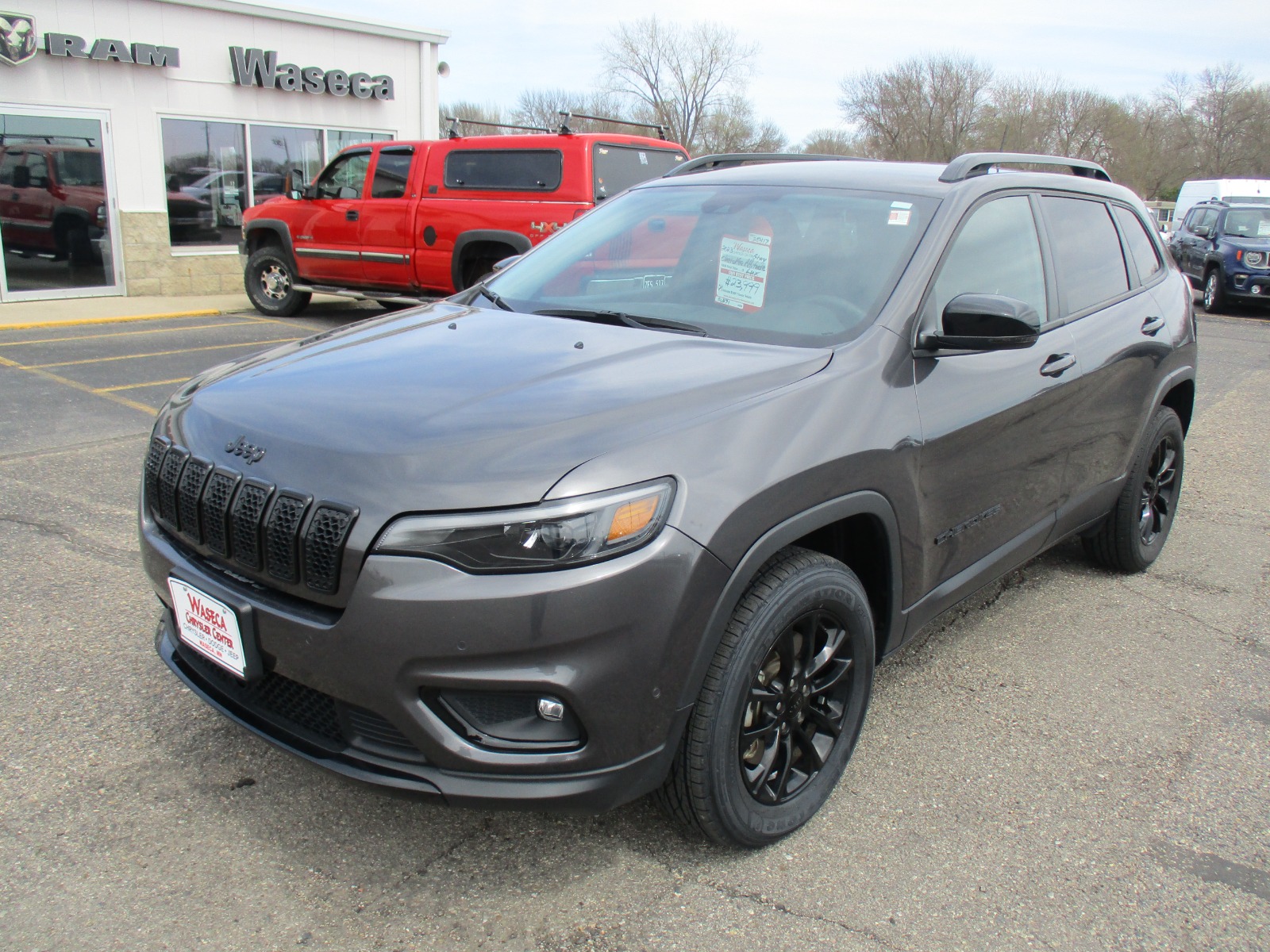 Used 2023 Jeep Cherokee Altitude Lux with VIN 1C4PJMMBXPD114296 for sale in Waseca, Minnesota