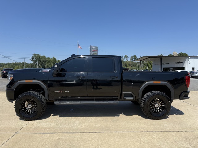 Used 2021 GMC Sierra 2500HD AT4 with VIN 1GT19PEY3MF283952 for sale in Little Rock