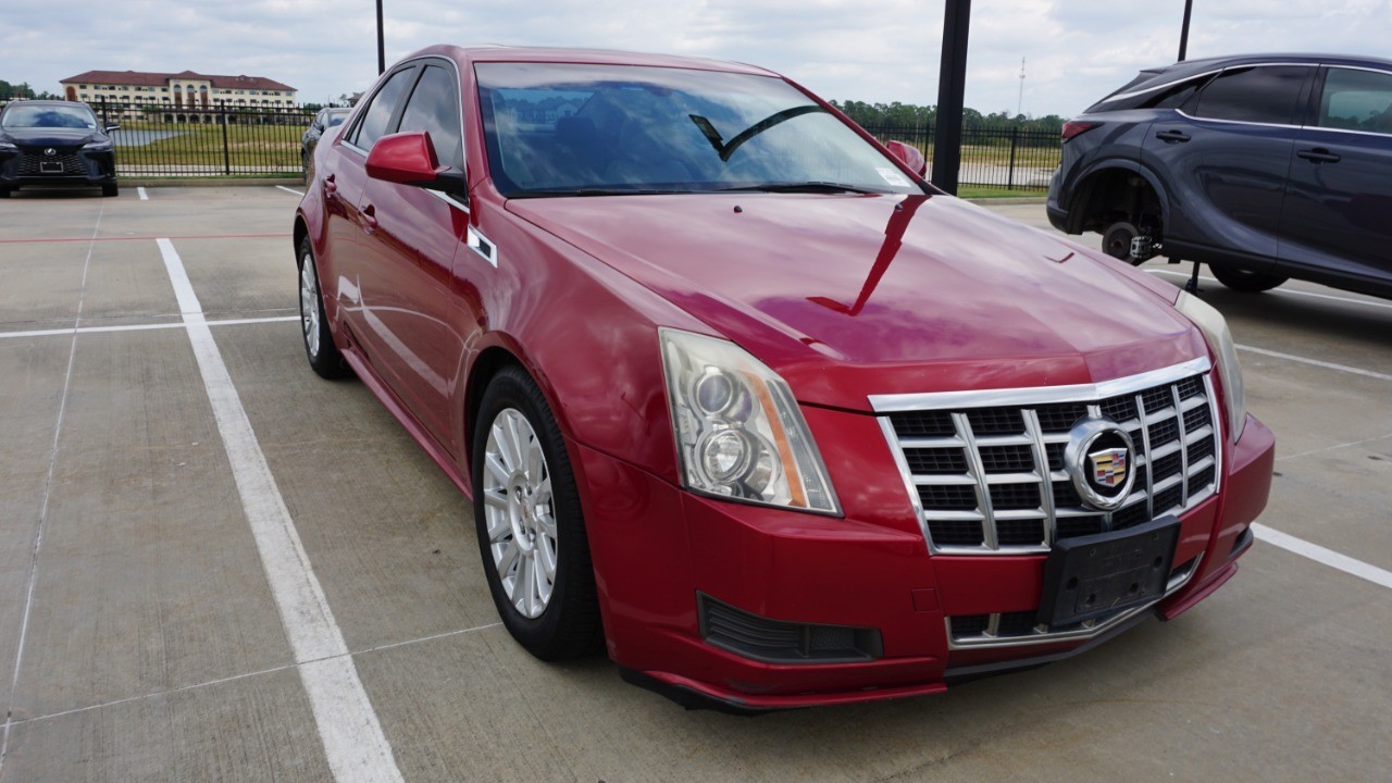 Used 2013 Cadillac CTS Sedan Luxury Collection with VIN 1G6DE5E54D0100325 for sale in Spring, TX
