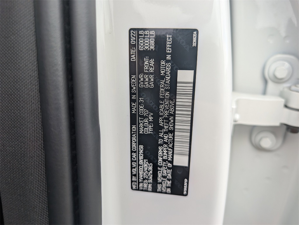 2022 Volvo XC90 Recharge T8 Inscription photo 31