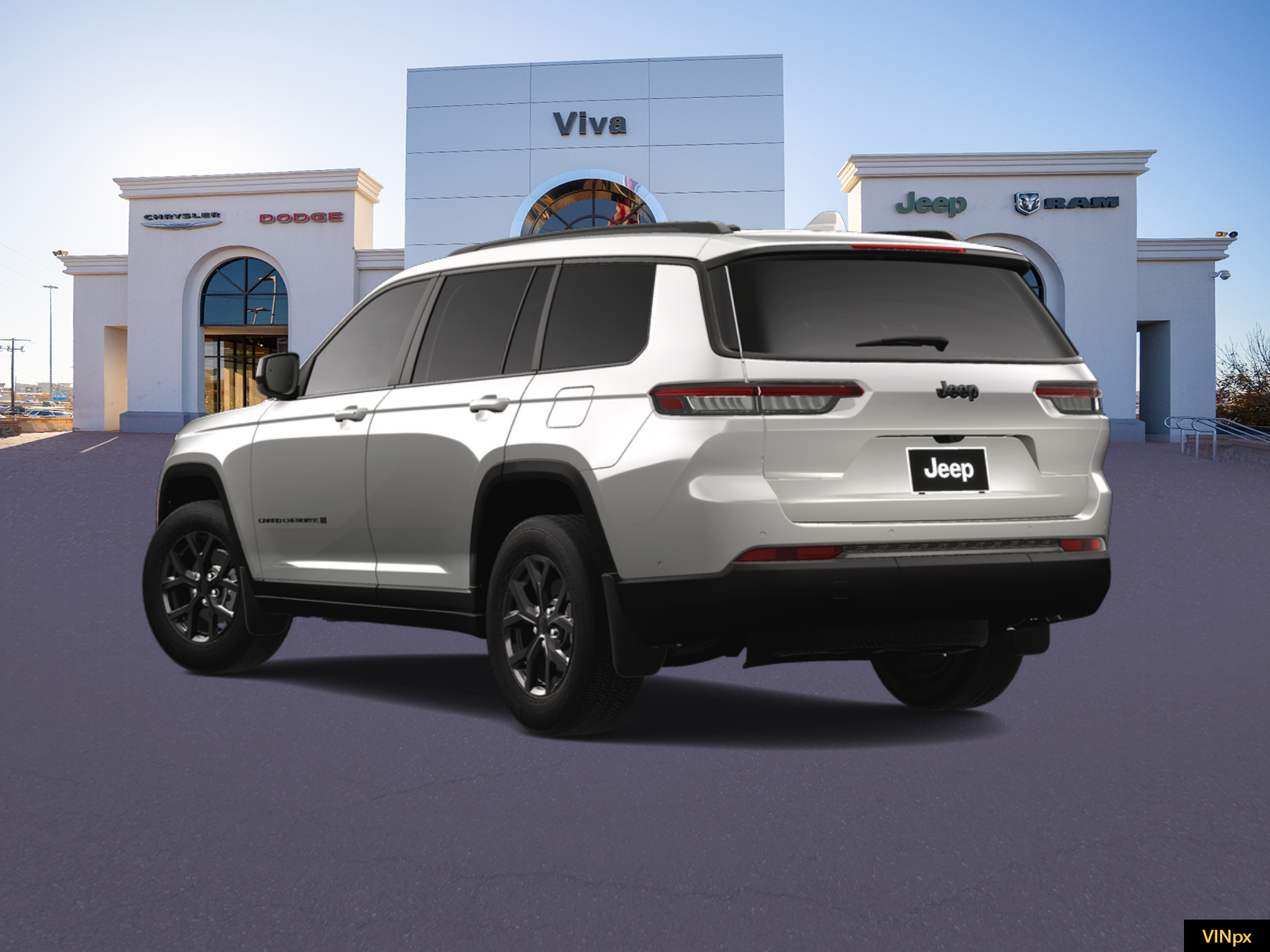 New 2025 Bright White Clear-Coat Exterior Paint Jeep Altitude X image 5