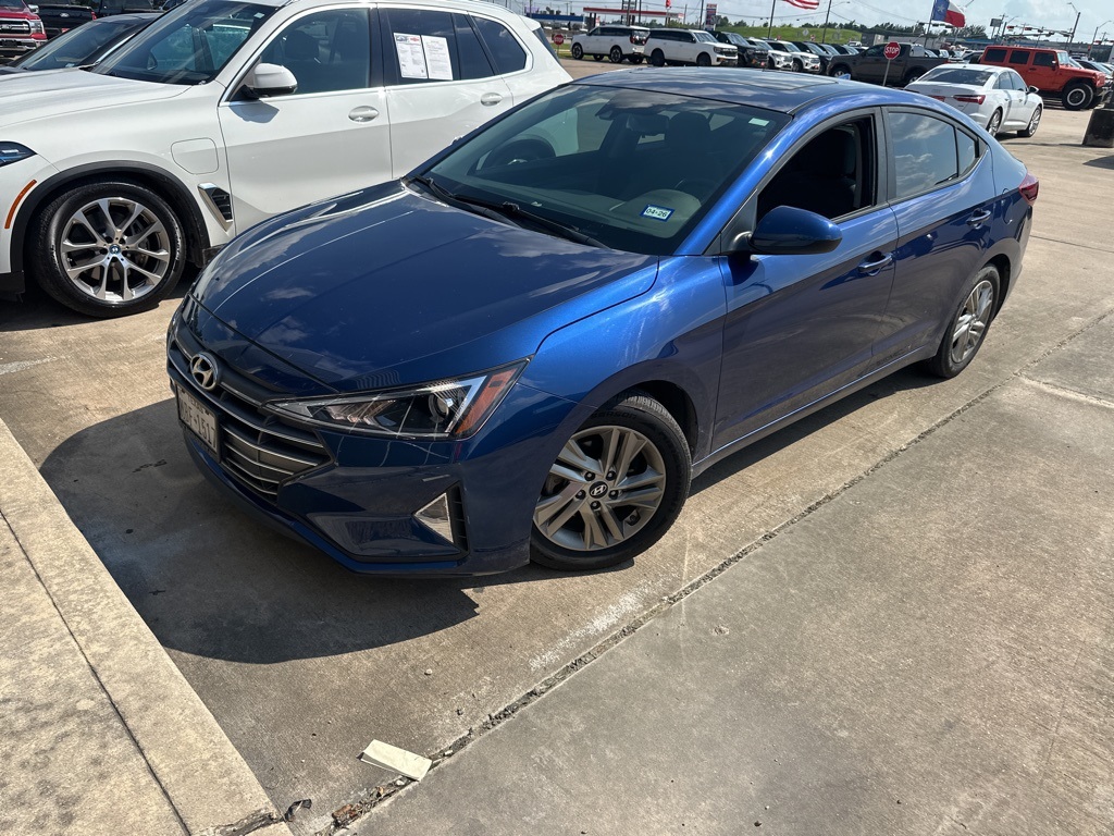 Used 2019 Hyundai Elantra Value Edition with VIN 5NPD84LF7KH442345 for sale in Alvin, TX