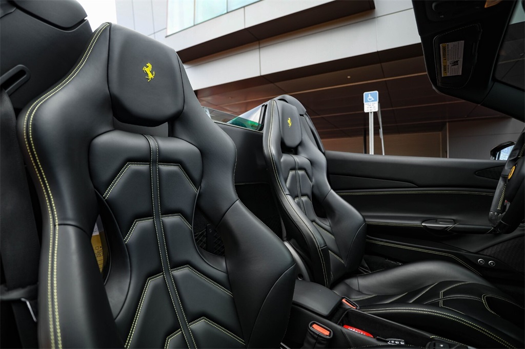 Certified Used 2018 Nero Daytona Metallic Ferrari Base image 46