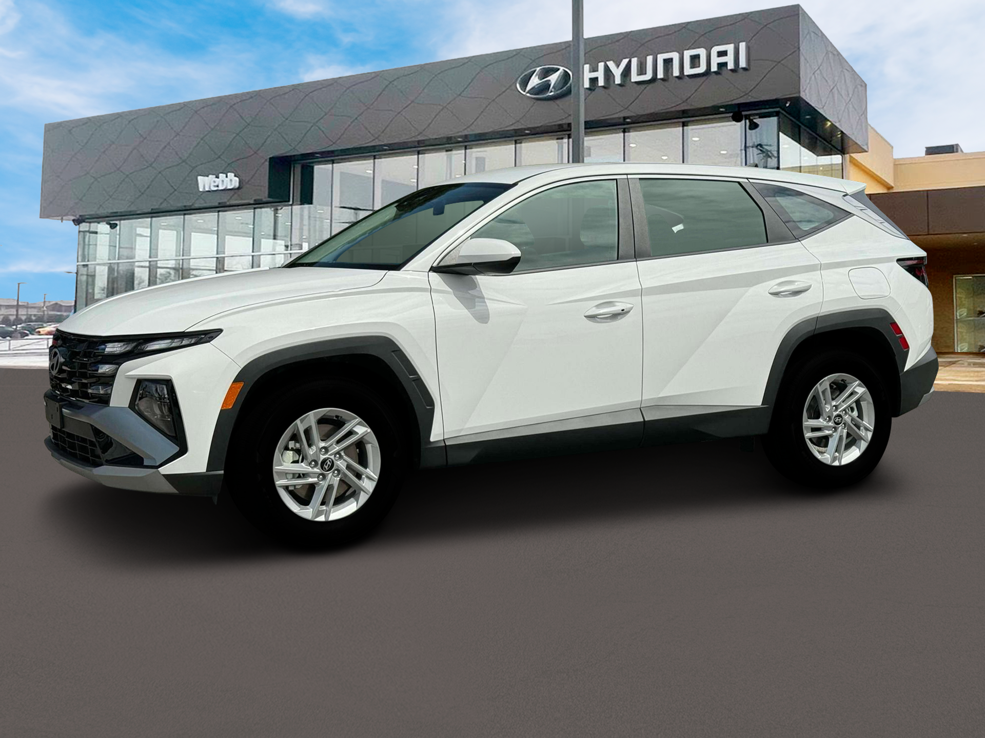 New 2025 White Hyundai SE image 25