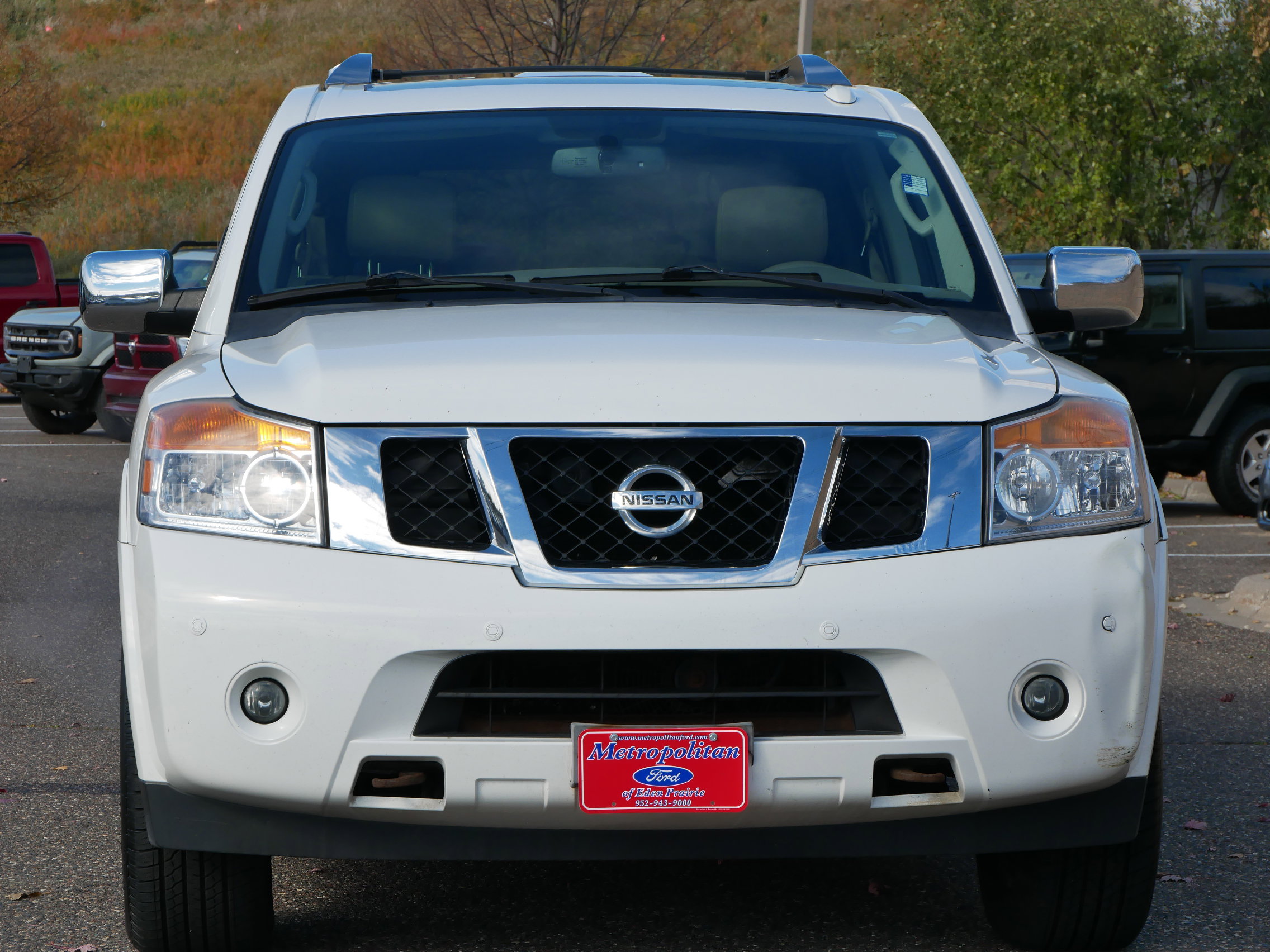 Used 2011 Nissan Armada Platinum with VIN 5N1BA0NE9BN614945 for sale in Eden Prairie, Minnesota