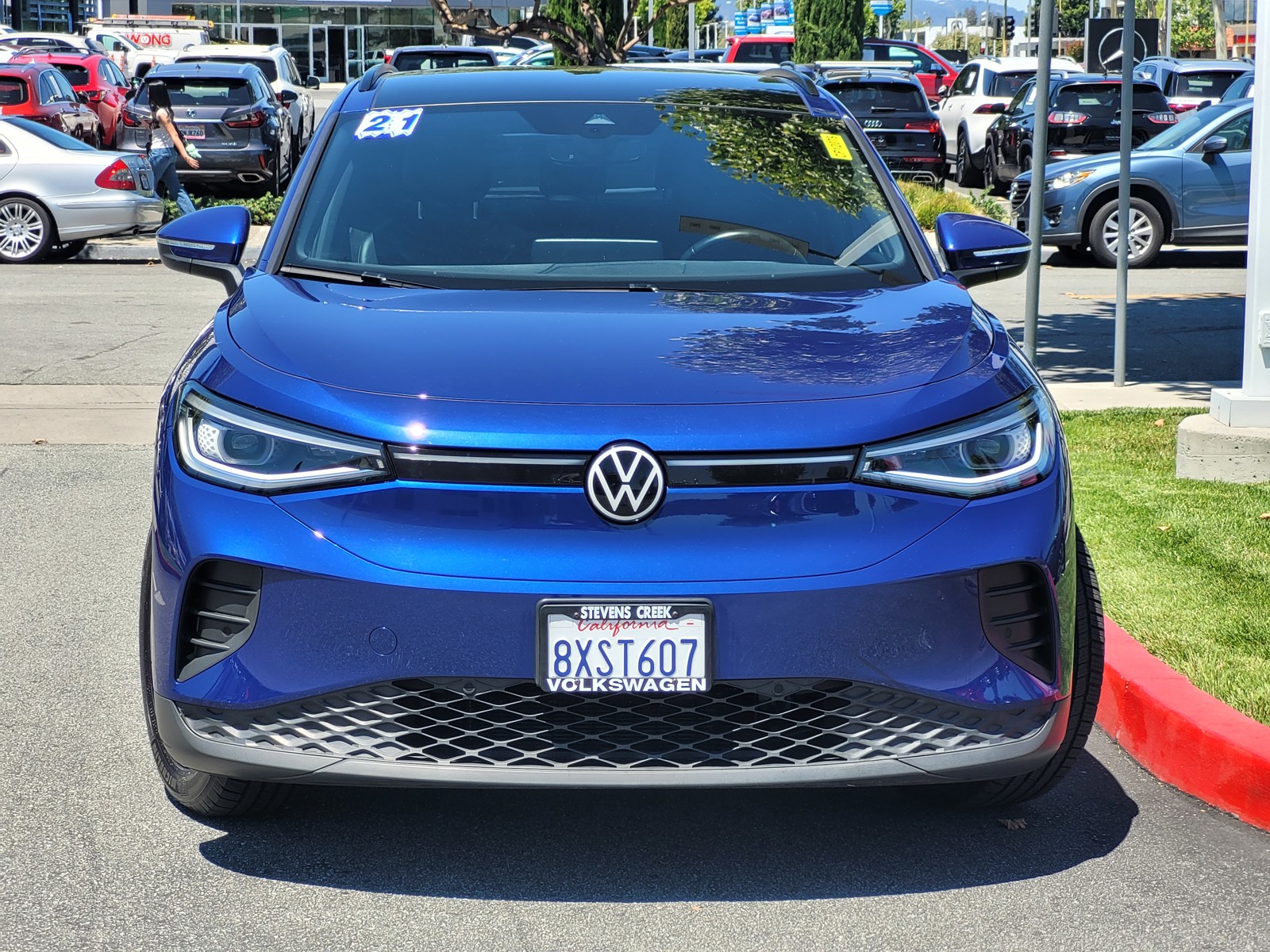 Certified 2021 Volkswagen ID.4 PRO S with VIN WVGTMPE22MP036446 for sale in San Jose, CA