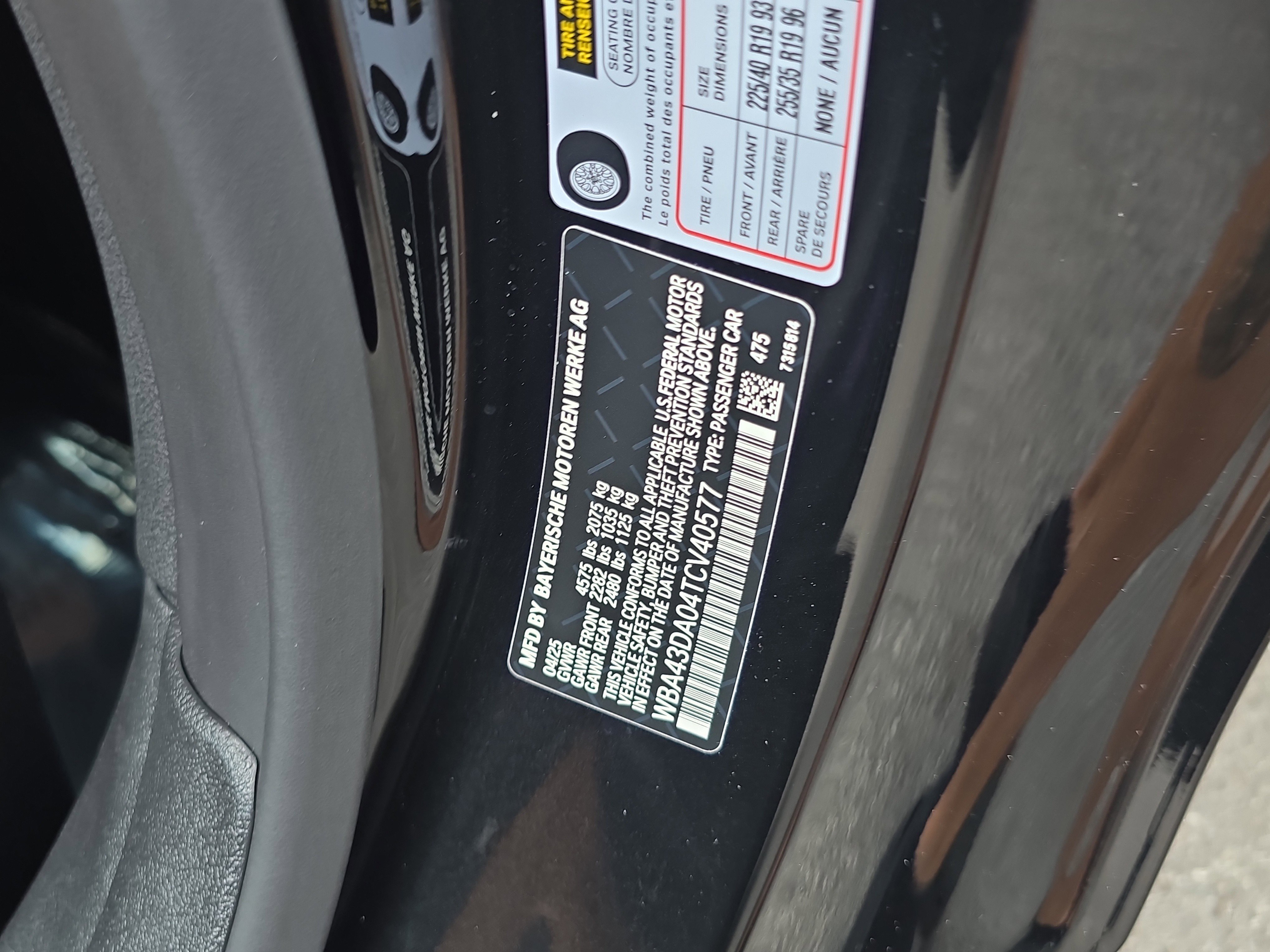 New 2026 Black Sapphire Metallic BMW 430i image 33