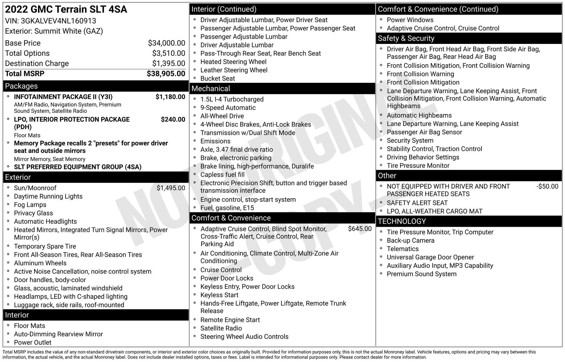 2022 GMC Terrain SLT's photo