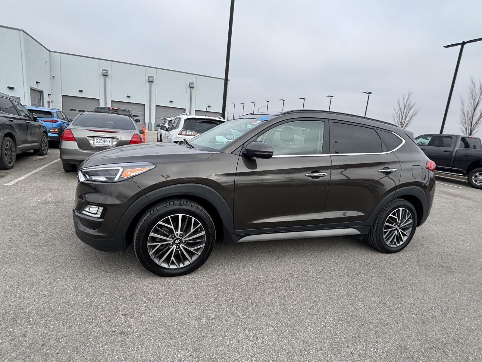 Certified 2020 Hyundai Tucson Ultimate with VIN KM8J3CALXLU195698 for sale in Kansas City