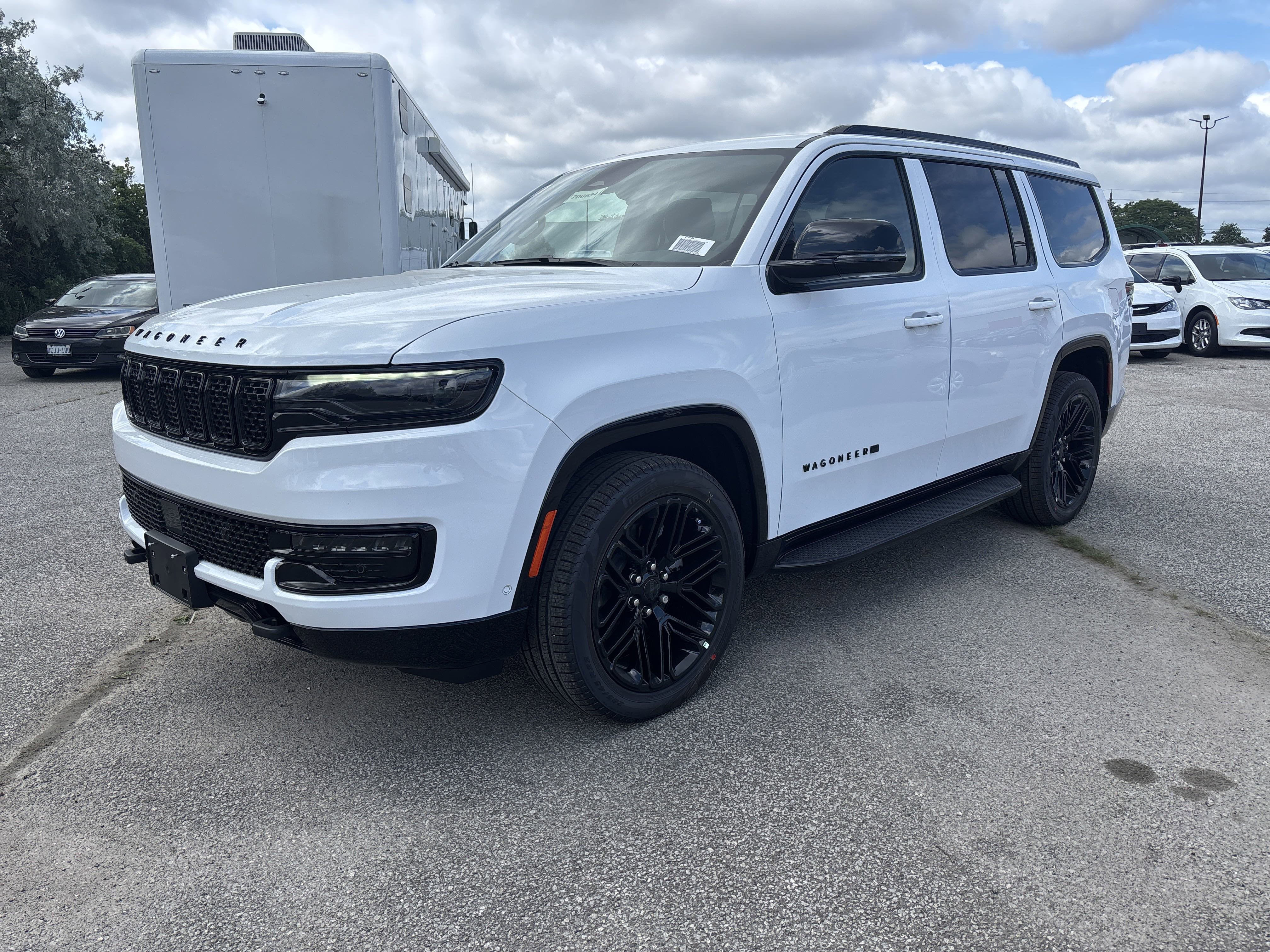 New 2025 Bright White Jeep Series II Carbide image 1
