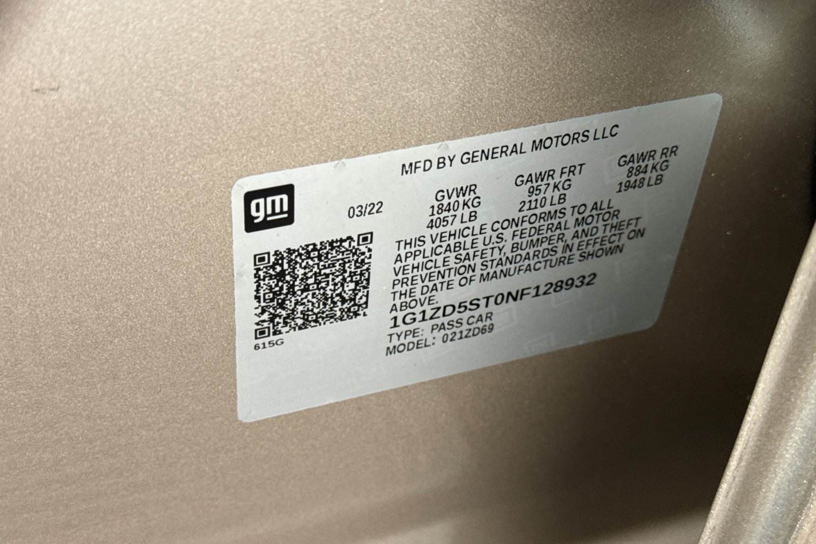 2022 Chevrolet Malibu 1LT photo 27
