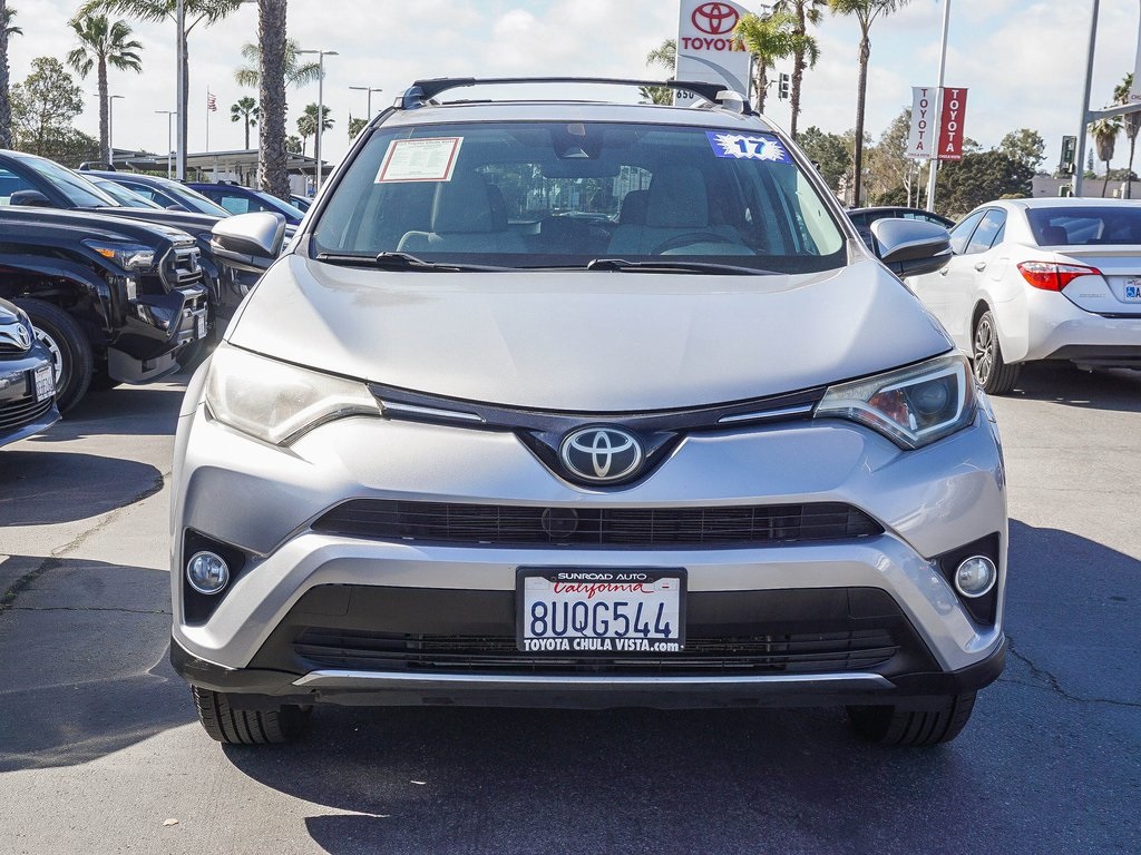 Used 2017 Toyota RAV4 XLE with VIN 2T3WFREV8HW375658 for sale in Chula Vista, CA