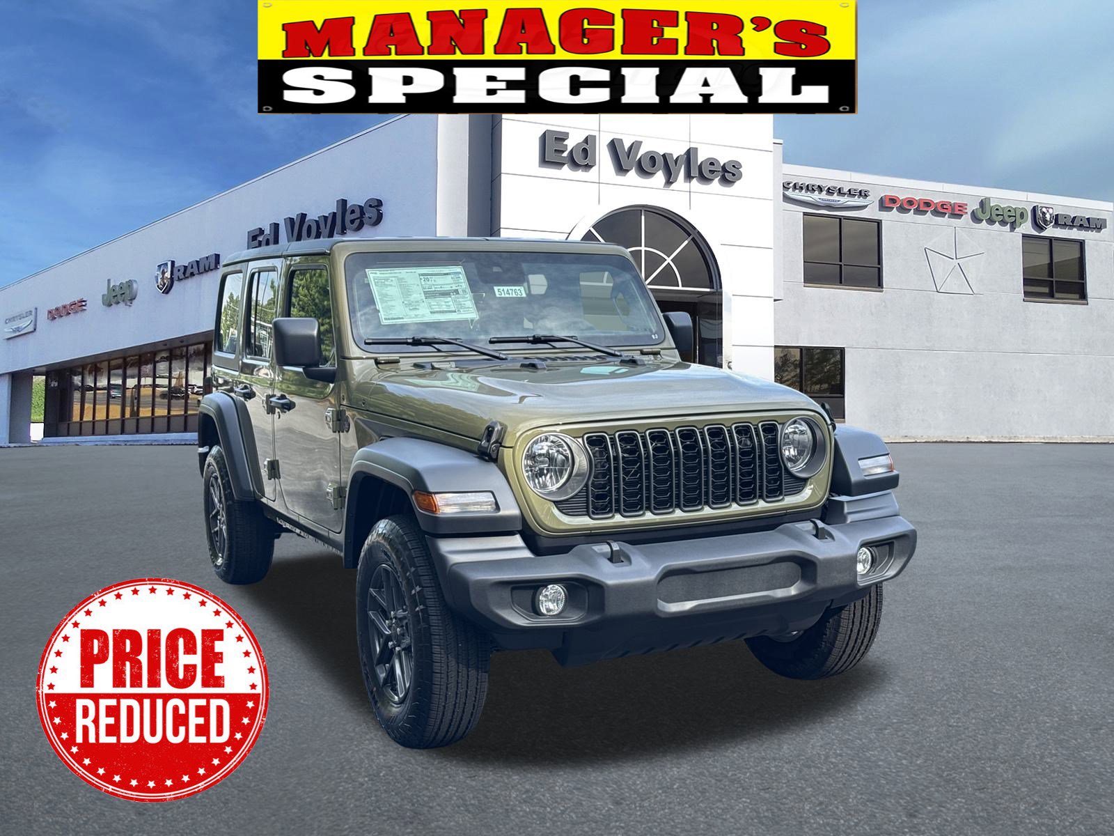 2025 Jeep Wrangler 4-Door Sport S's photo