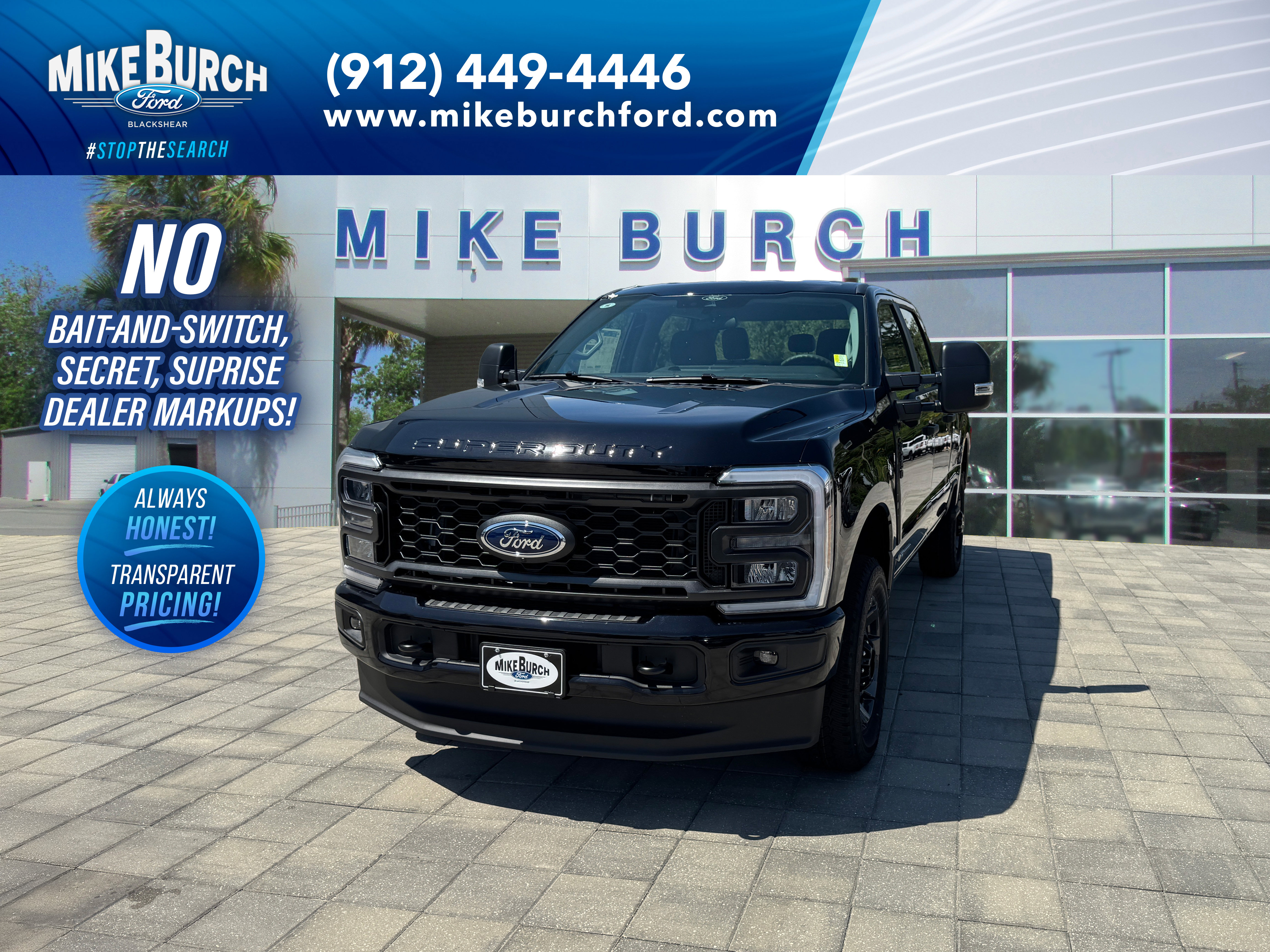 New 2025 Agate Black Metallic Ford F-250® XL image 1