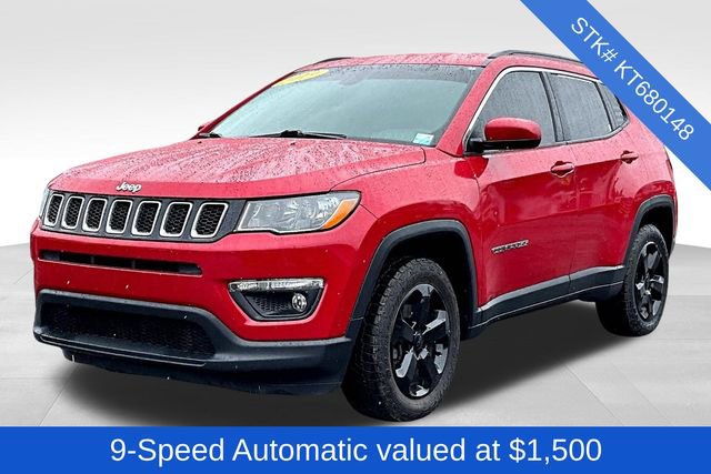 Used 2019 Jeep Compass Latitude with VIN 3C4NJDBB1KT680148 for sale in Burien, WA