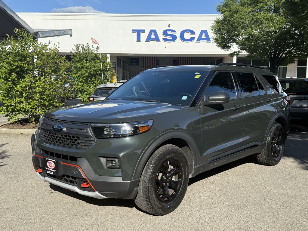 Used 2022 Forged Green Metallic Ford Timberline image 1