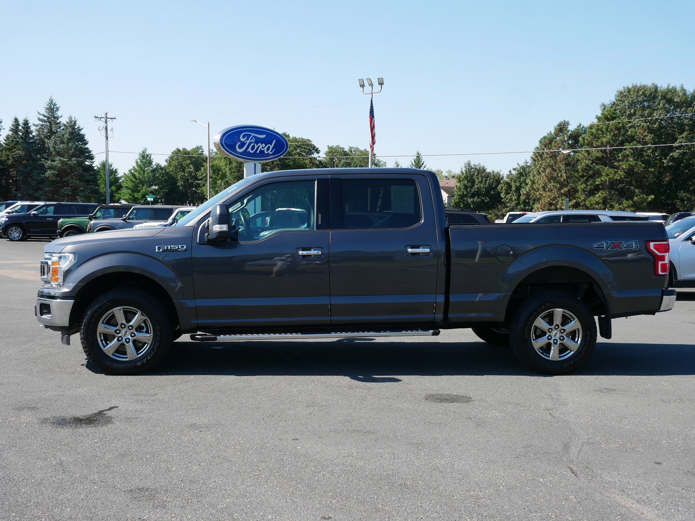 Used 2020 Ford F-150 XLT with VIN 1FTFW1E41LKE63235 for sale in Hastings, Minnesota