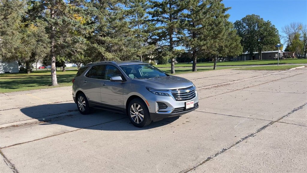 Used 2023 Chevrolet Equinox Premier with VIN 3GNAXXEGXPL240644 for sale in Oslo, Minnesota