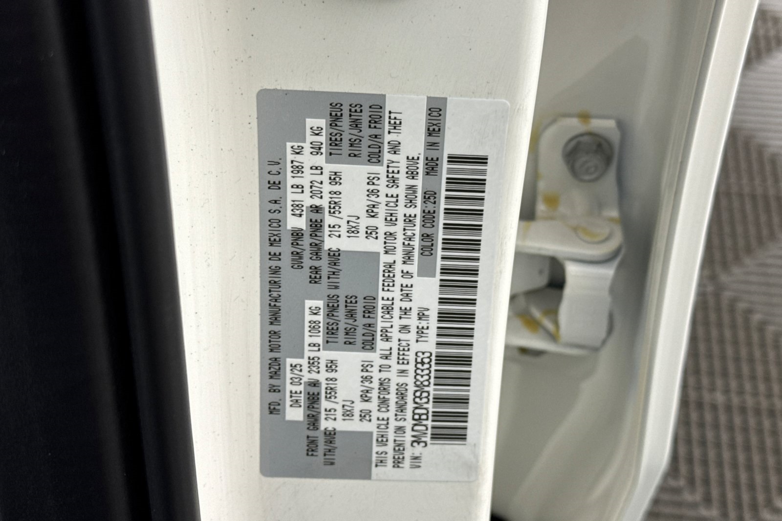 2025 Mazda CX-30 2.5 S Premium photo 25