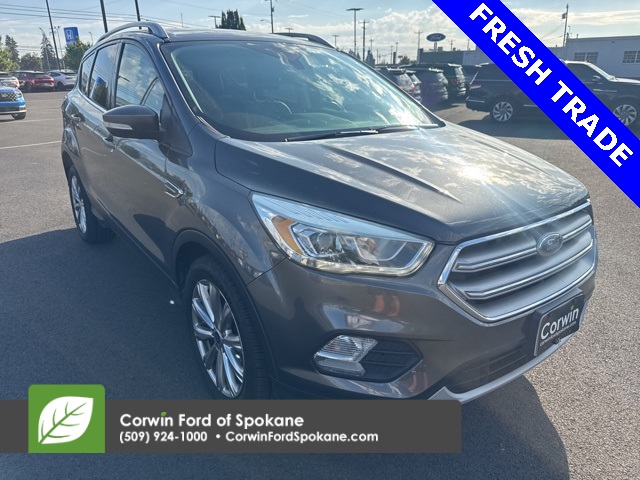 Used 2017 Ford Escape Titanium with VIN 1FMCU9J9XHUA04432 for sale in Spokane Valley, WA