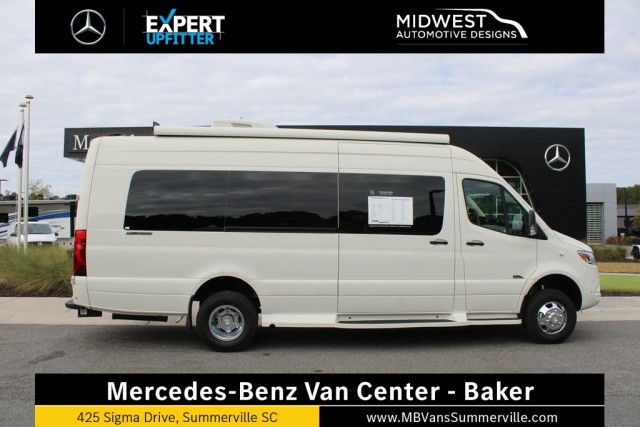 stina director’s item typeS white New 2023 Mercedes-Benz Sprinter 3500XD Luxury Van in #MV0981
