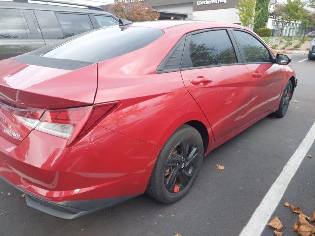 2022 Hyundai Elantra Hybrid Blue photo 7