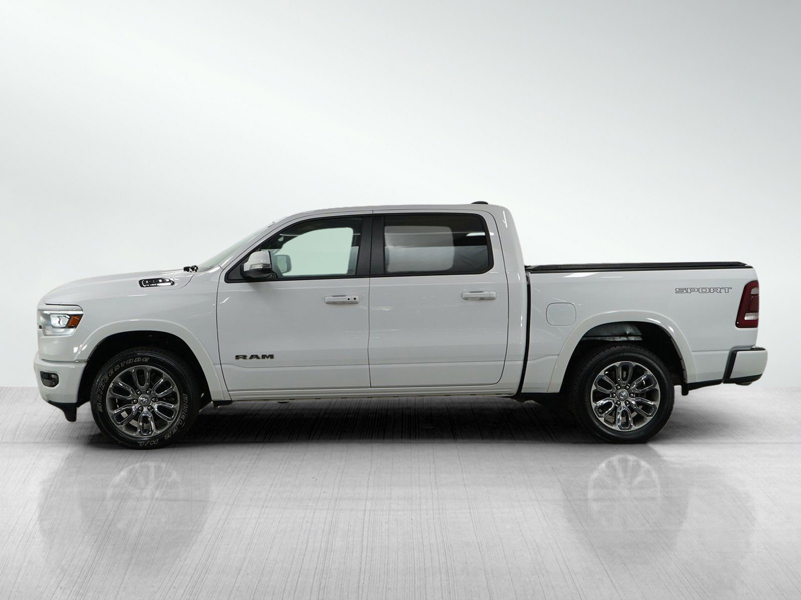 Used 2021 RAM Ram 1500 Pickup Laramie with VIN 1C6SRFJT0MN777854 for sale in Hopkins, Minnesota