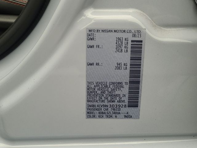 2024 Nissan Altima 2.5 SR photo 23