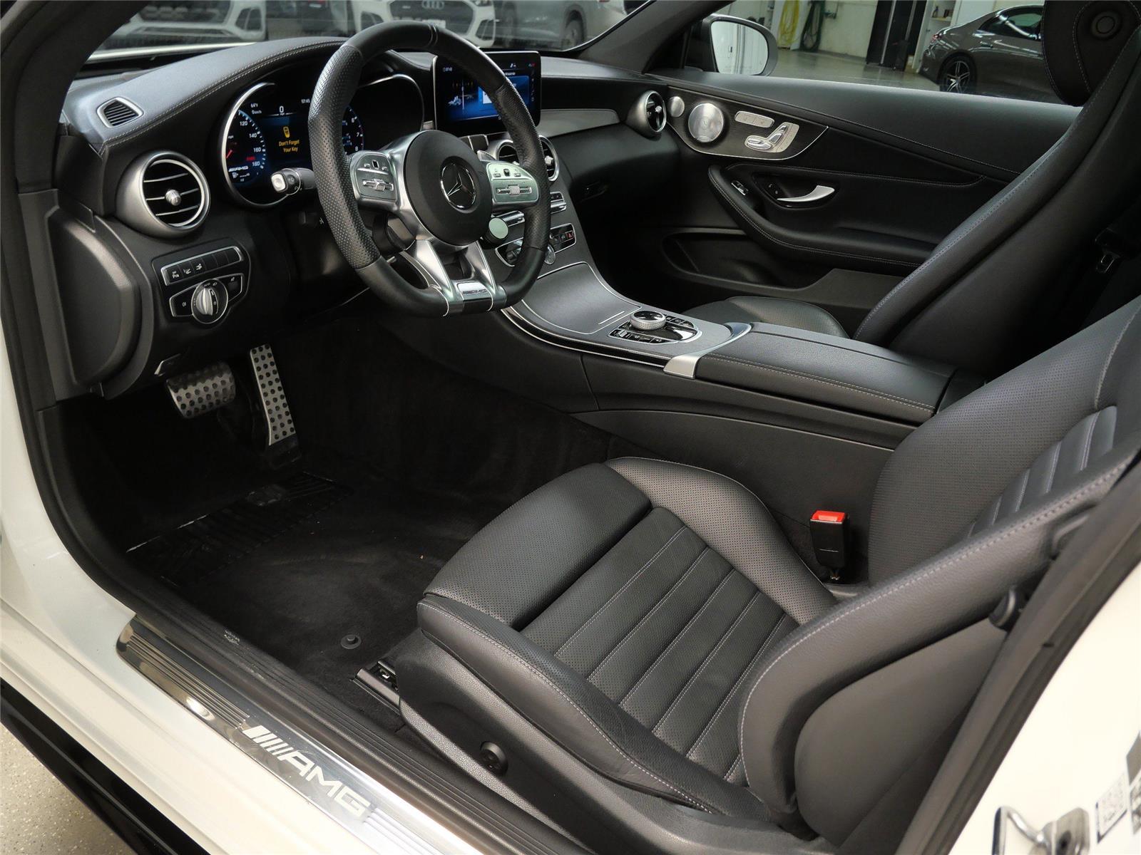 Used 2021 Mercedes-Benz C-Class Coupe AMG C43 with VIN W1KWJ6EB2MG102925 for sale in Minnetonka, Minnesota