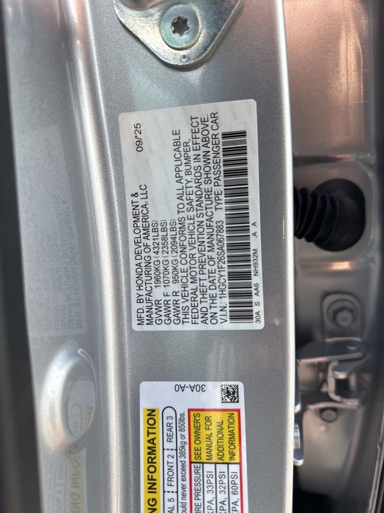2025 Honda Accord LX photo 22