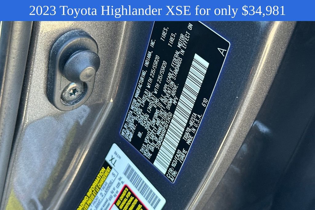 2023 Toyota Highlander Limited Platinum XLE XSE photo 30