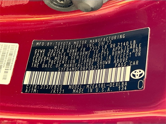 2024 Toyota Corolla LE photo 30