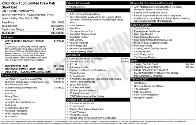 2023 RAM Ram 1500 Pickup Limited's photo