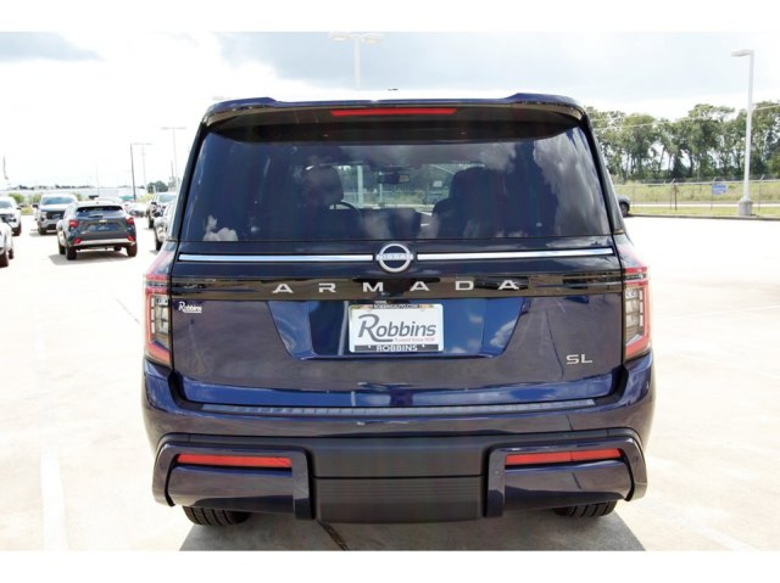 2026 Nissan Armada SL Blue at Robbins Nissan