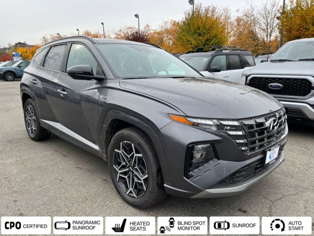 Pre-Owned 2024 Hyundai Tucson Hybrid N Line 4 Door SUV in Kirkland # ...