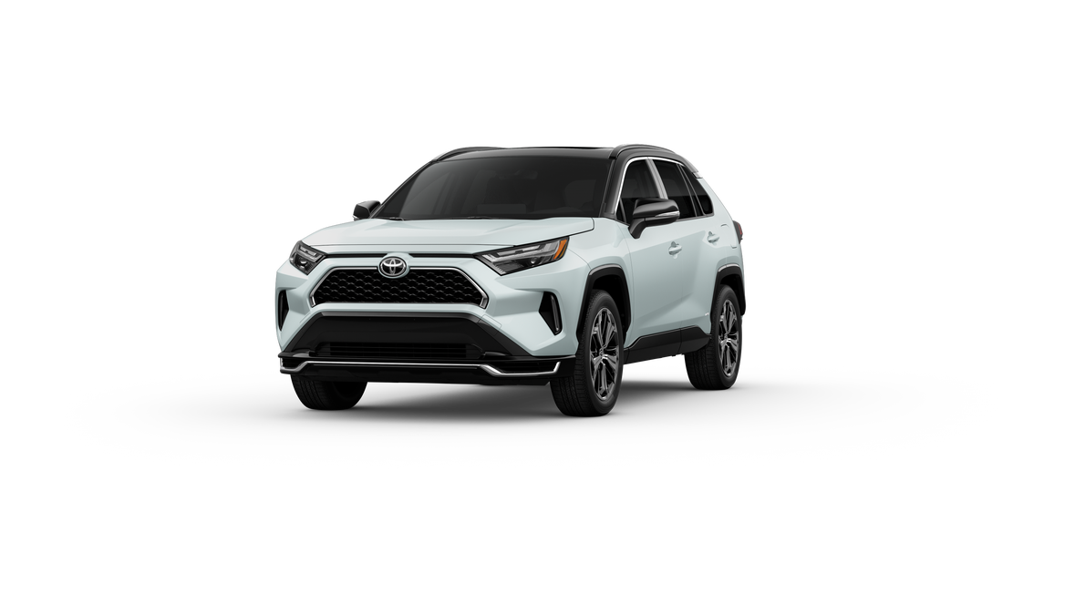 New 2025 Wind Chill Pearl/Midnight Black Metallic Roof [extra_cost_color] Toyota XSE image 1