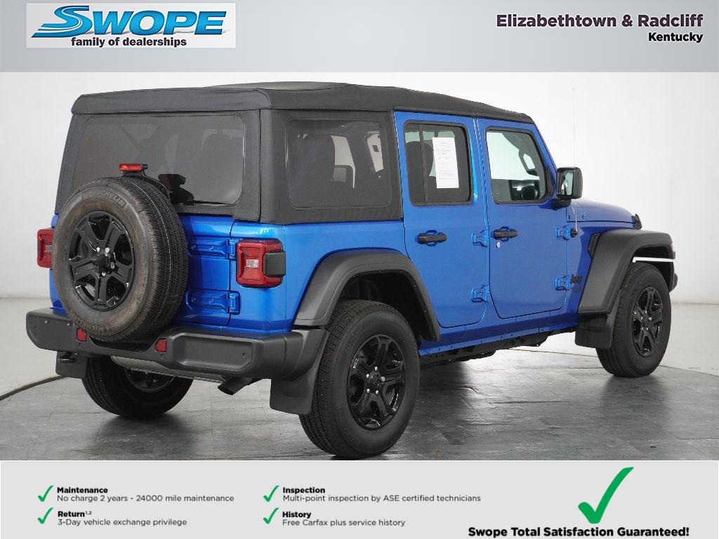 2021 Jeep Wrangler Unlimited Sport S photo 3