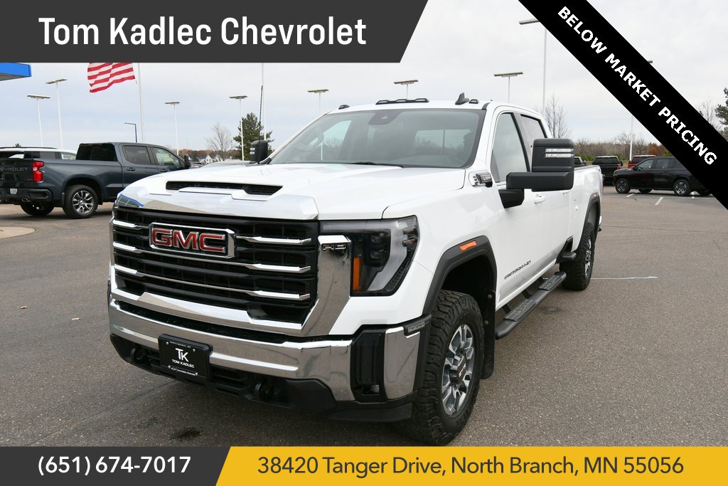 Used 2024 GMC Sierra 3500HD SLE with VIN 1GT49TE7XRF443314 for sale in North Branch, Minnesota