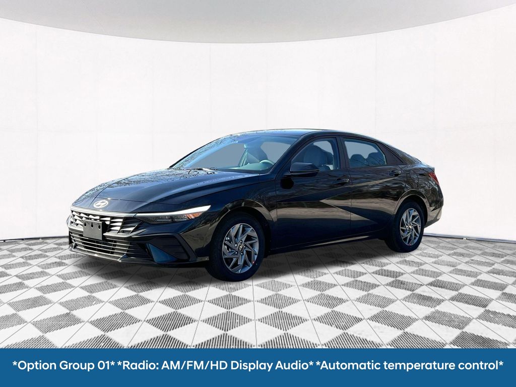 2025 Hyundai Elantra Hybrid Blue photo 2