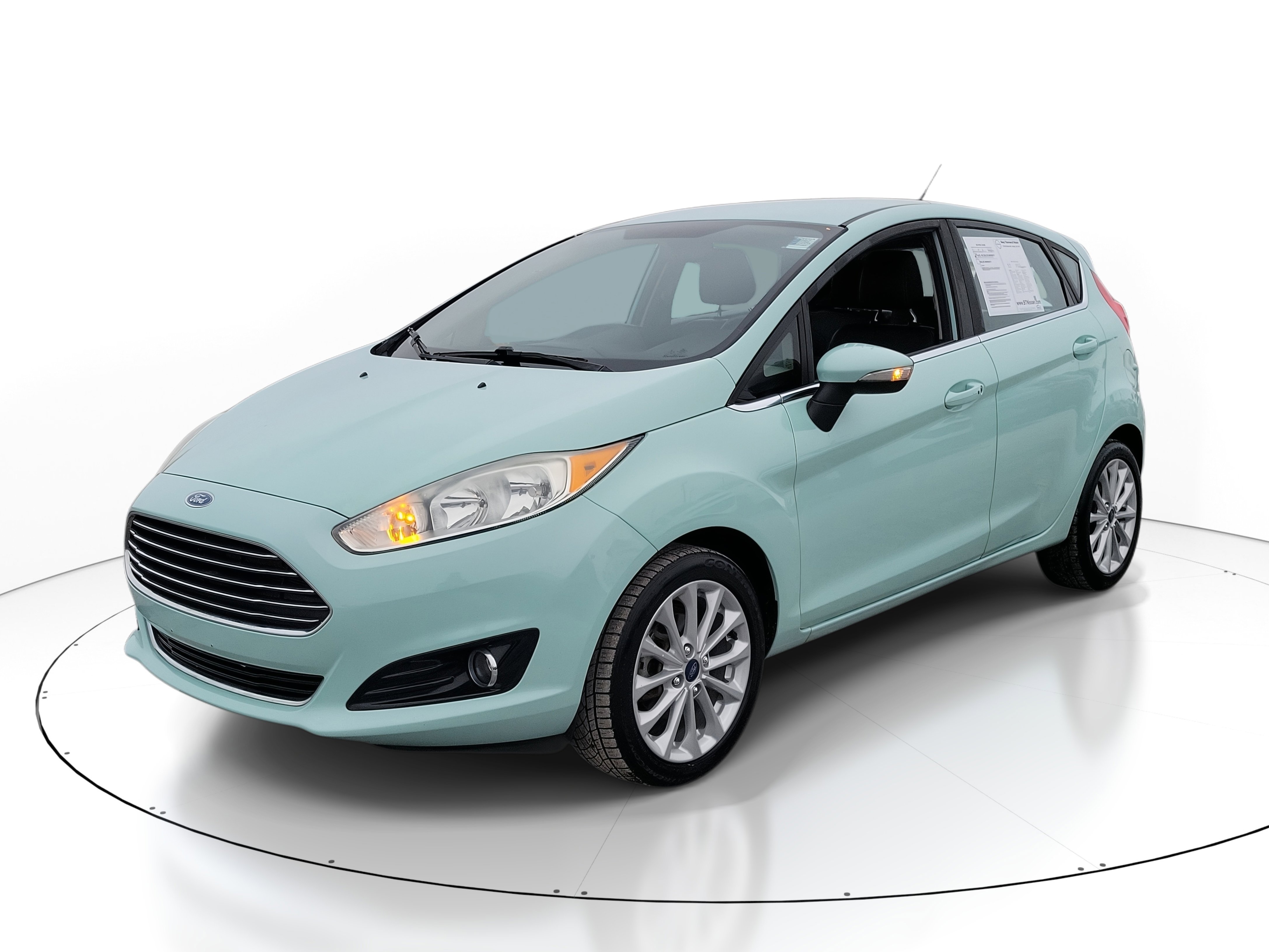 Used 2017 Ford Fiesta Titanium with VIN 3FADP4FJ1HM151075 for sale in Vandalia, OH