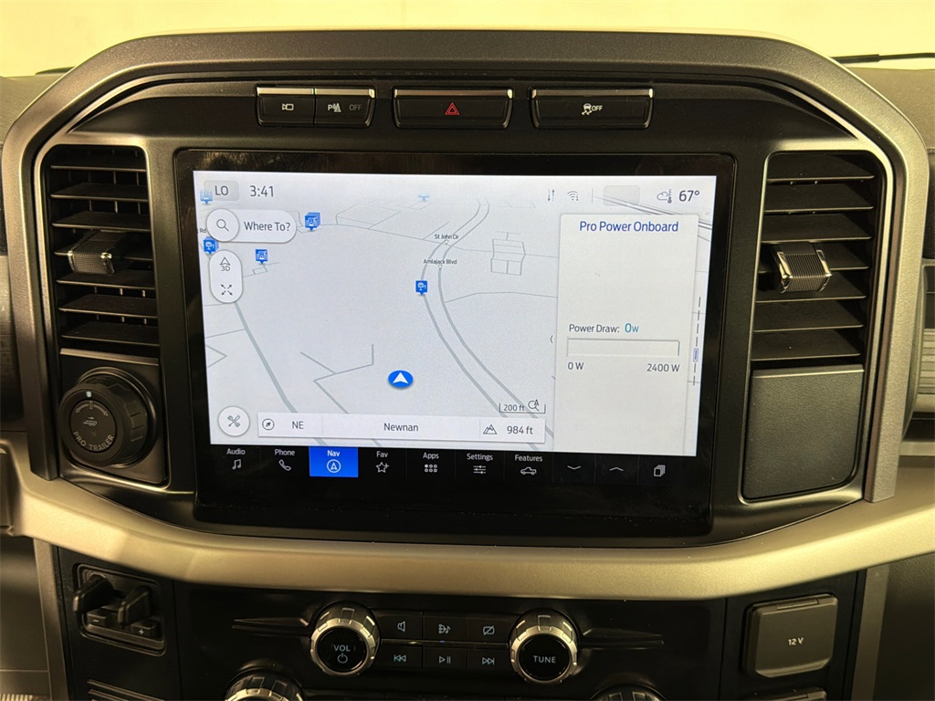 Used 2023 Ford F-150 Lightning Pro with VIN 1FTVW1EL0PWG57742 for sale in Newnan, GA