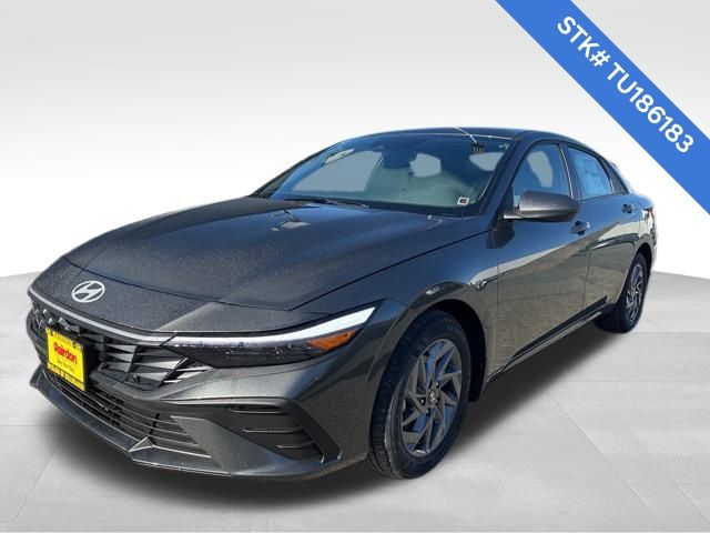 2026 Hyundai Elantra Hybrid Blue photo 3