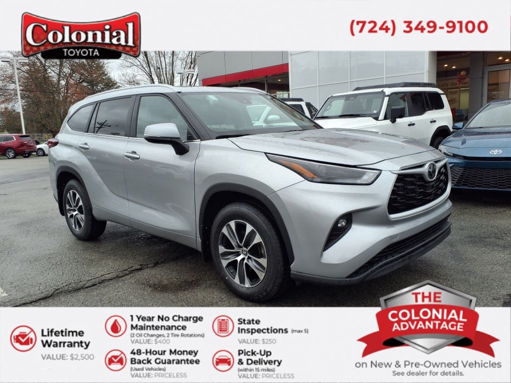 Used 2024 Celestial Silver Metallic Toyota XLE image 1