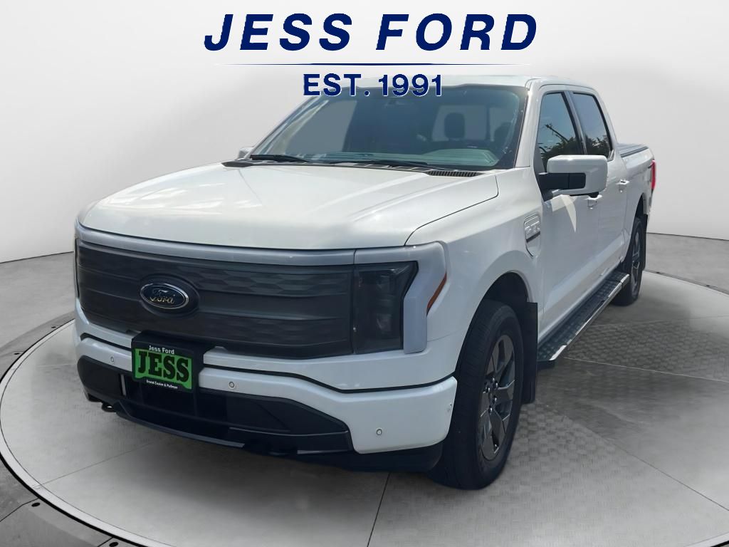 Used 2023 Ford F-150 Lightning Lariat with VIN 1FT6W1EV9PWG02664 for sale in Grand Coulee, WA